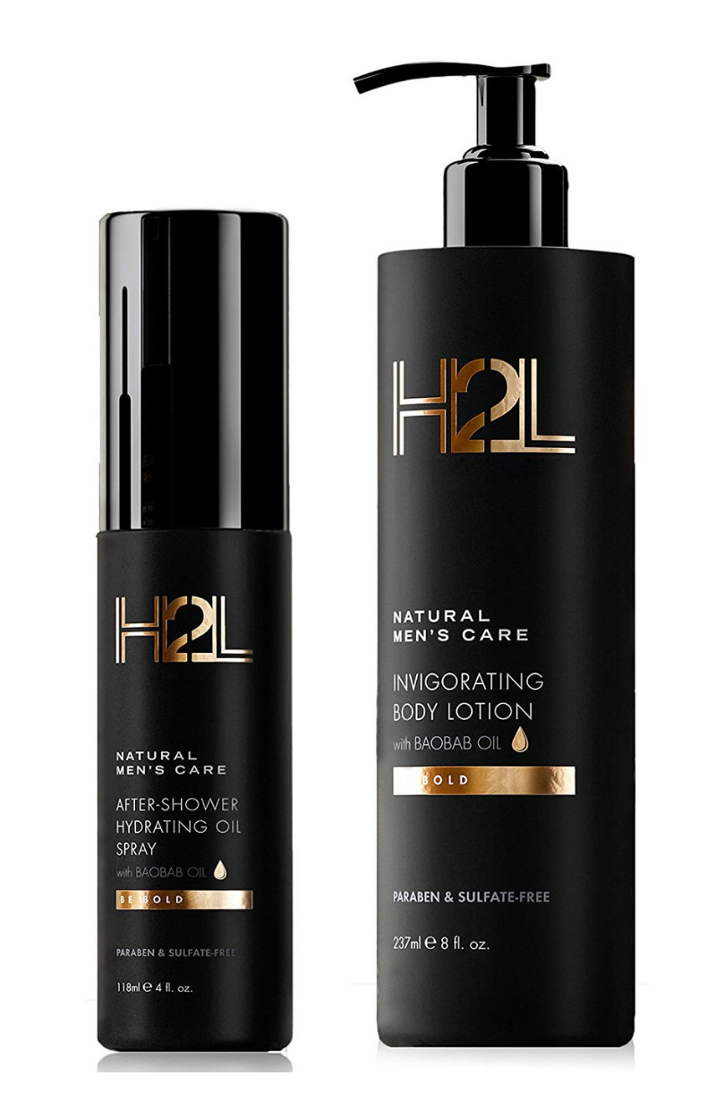 H2L Daily After-Shower Hydrating Oil & Moisturizing Lotion Combination